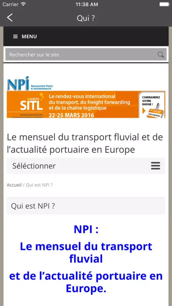 Скриншоты NPI magazine